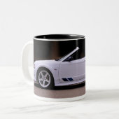 SALEEN MUSTANG-KAFFEETASSE ZWEIFARBIGE TASSE (Vorderseite Links)