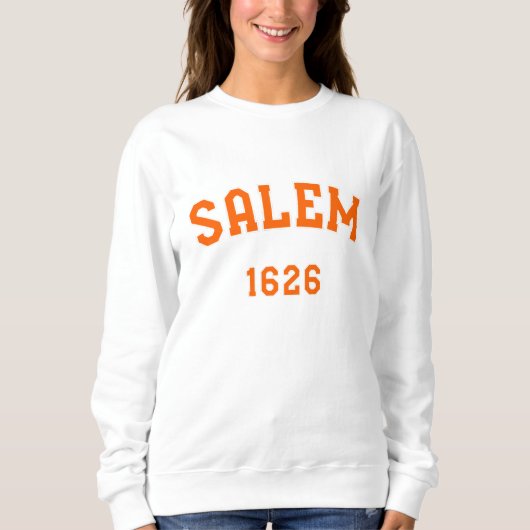 Salem 1626 Orange Sweatshirt (Vorderseite)