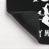 Salem 1692 fehlte ein Halloween-Design Mousepad (Ecke)