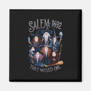 Salem 1692 fehlte eine Halloween-Hexe Magnet