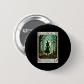 Salem 1692 Halloween sie vermissten ein Tarot C Button (Vorne & Hinten)