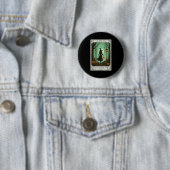 Salem 1692 Halloween sie vermissten ein Tarot C Button (Beispiel)