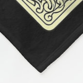 Salem 1692 Halloween sie vermissten ein Tarot C Fleecedecke (Ecke)