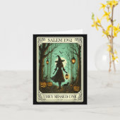 Salem 1692 Halloween sie vermissten ein Tarot C Karte (Gelbe Blume)