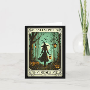 Salem 1692 Halloween sie vermissten ein Tarot C Karte