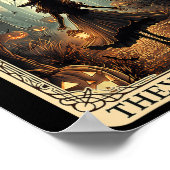 Salem 1692 Halloween sie vermissten ein Tarot C Poster (Ecke)