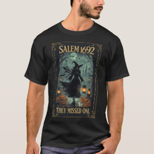 Salem 1692 Sie haben eine Halloween-Hexe Tarot C v T-Shirt