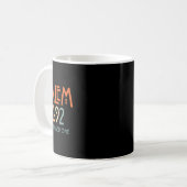 Salem 1692 sie vermissten eins - Salem Hexe 1692 H Kaffeetasse (Vorderseite Links)