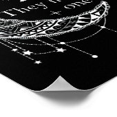 Salem 1692 sie vermissten eins - Salem Hexe 1692 H Poster (Ecke)