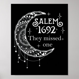 Salem 1692 sie vermissten eins - Salem Hexe 1692 H Poster