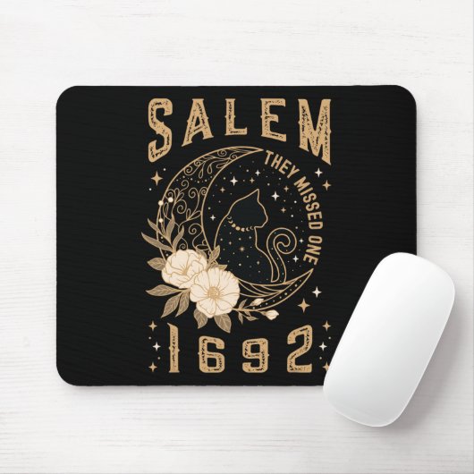 Salem 1692 sie verpassten eine Hexenmeisterschaft Mousepad (Mit Mouse)