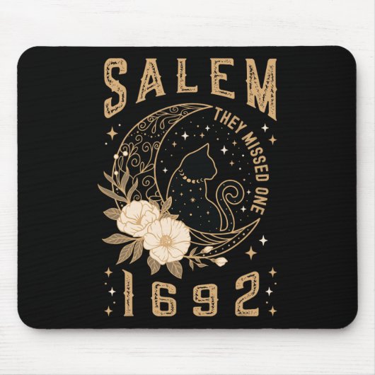 Salem 1692 sie verpassten eine Hexenmeisterschaft Mousepad (Vorne)