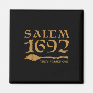 Salem 1692 vermissten sie eine Hexe Halloween 3 Magnet