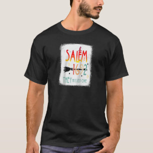 Salem 1692 vermissten sie eine Hexe Halloween Ragl T-Shirt