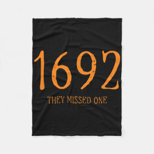 Salem 1692 verpassten sie ein Fun Halloween Hexe 1 Fleecedecke