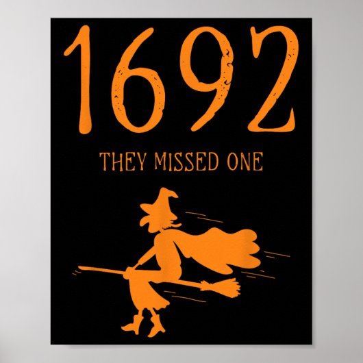 Salem 1692 verpassten sie ein Fun Halloween Hexe 2 Poster (Vorne)