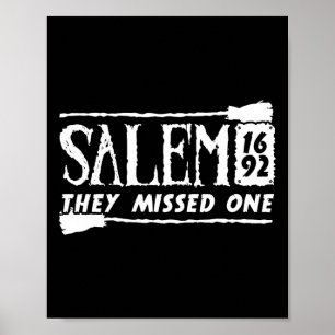 Salem 1692 verpassten sie ein HexenkHalloween 6 Poster