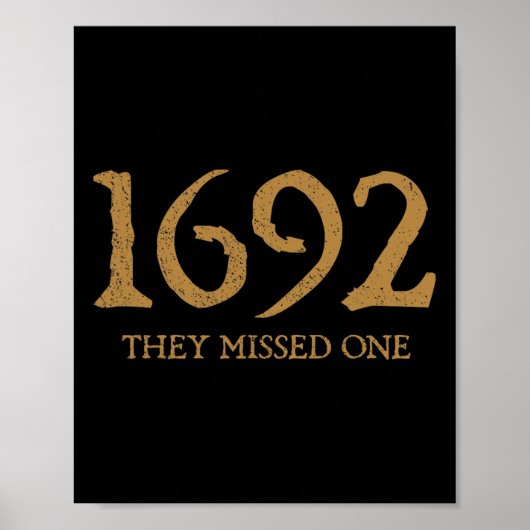 Salem 1692 verpassten sie ein Hexenkostüm Poster (Vorne)