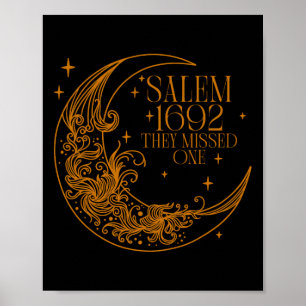 Salem 1692 verpassten sie eine Hexe Halloween 4 Poster