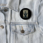 Salem 1692 verpassten sie einen Halloween-Feminist Button (Beispiel)
