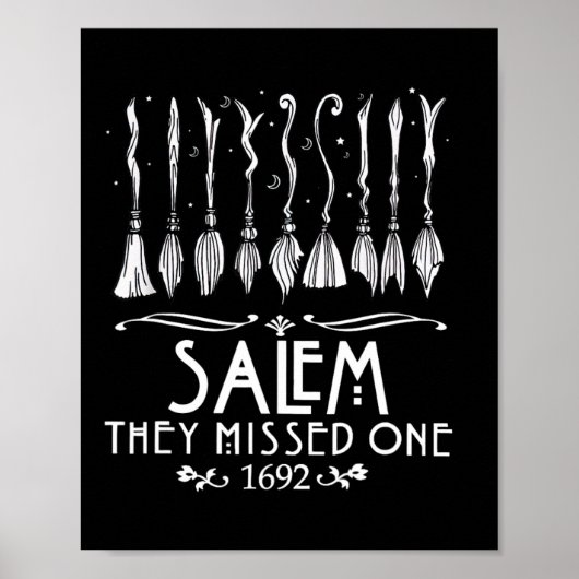 Salem 1692 verpassten sie eins zu Halloween Poster (Vorne)
