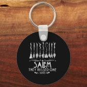 Salem 1692 verpassten sie eins zu Halloween Schlüsselanhänger (Vorderseite)