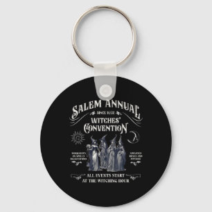 Salem alljährlich seit 1692 Hexenkonvention Hexe H Schlüsselanhänger