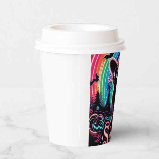 Salem beschriftet Kaffeepapiertasse Pappbecher (Rechts)