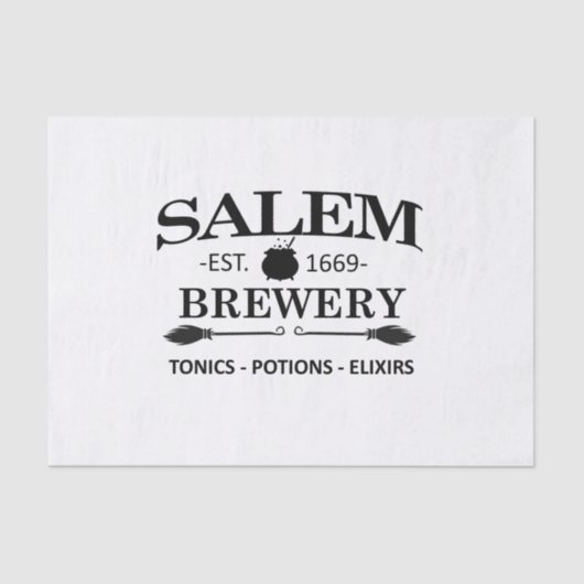 Salem Brewery Tissue Paper Seidenpapier (Vorderseite)