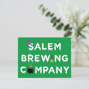 Salem Brewing Company White Postkarte