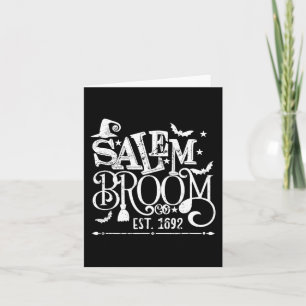 Salem Broom Co Est 1692 Wittling Hexe Sayi Karte