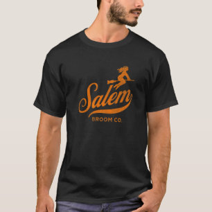 Salem Broom Company Halloween Hexe T-Shirt