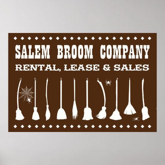 SALEM BROOM FIRMA POSTER (Vorne)