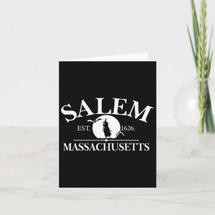 Salem Die Stadt der Hexen Machusetts Ma Vintag Karte