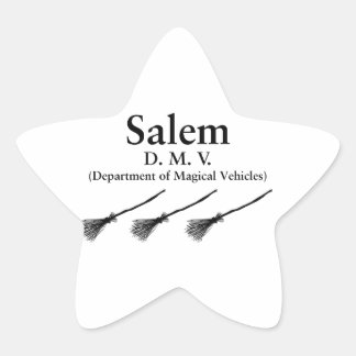 Salem DMV Stern-Aufkleber