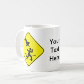 Salem-Eule Capone Zeichen Kaffeetasse (Vorderseite Links)