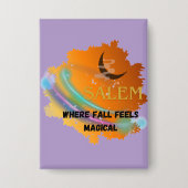 Salem Fall Magic Rainbow Button (Vorderseite)