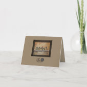 Salem Frösche Handbemalt Dankeskarte (Rückseite)