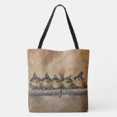 Salem Frösche Handbemalt Tasche (Rückseite)