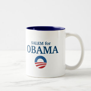 SALEM für Obama-Gewohnheit Ihre Stadt Zweifarbige Tasse