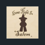 Salem Game Night Funny Travel Gamer Deco Art Holzdruck<br><div class="desc">Ein witziger Brettspielabend in Salem und Gaming-Games setzte mir einen Slogan lustiger Brettspiel-Spaß vor Augen,  der mit Freunden-Strategie oder Party-Spiel-Nachtgestaltung spielt und dabei einzigartige Zuhause-Dekoration-Holzwandkunst bewundert.</div>