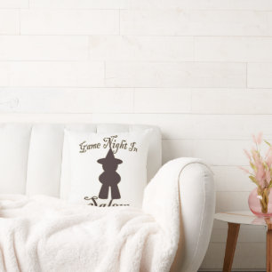 Salem Game Night Funny Travel Gaming Kunst Kissen