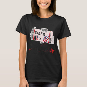 Salem Girl - Salem Boarding Pass T-Shirt