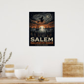 Salem Halloween Haven Gothic Reise Poster (Küche)