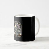 Salem Haunted Library Halloween Design_1 Kaffeetasse (VorderseiteRechts)