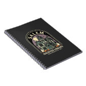 Salem Haunted Library Halloween Design_1 Notizblock (Rechte Seite)