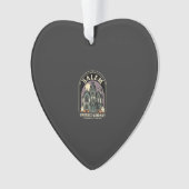 Salem Haunted Library Halloween Design_1 Ornament (Vorderseite)
