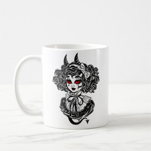 Salem Hexch | Frohe Halloween Kaffeetasse (Links)