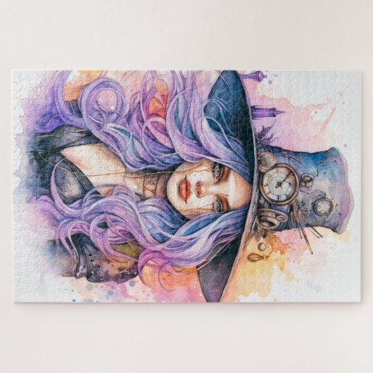 Salem Hexch | Frohe Halloween Puzzle (Horizontal)