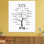 Salem Hexch Memorial Leinwanddruck (Insitu (Wohnzimmer))